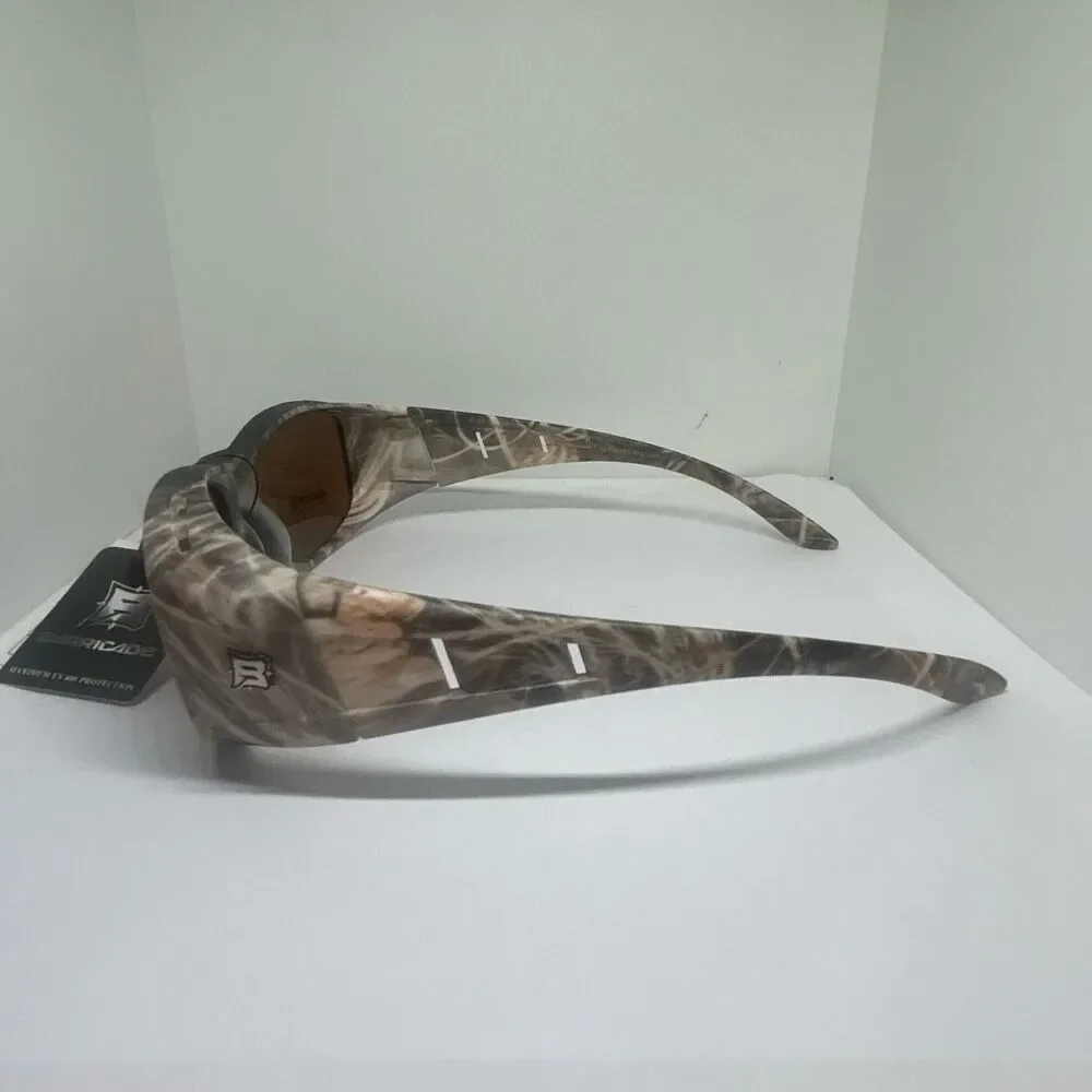 Barricade Polarized Fit Over Sunglasses Camo Wrap Around